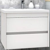 Тумба под раковину Art&Max Family Family-750-2C-SO-BL подвесная bianco lucido