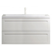 Тумба под раковину Art&Max Platino AM-Platino-1000-2C-SO-BL-Cer белый