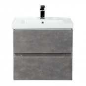 Тумба под раковину Art&Max Techno AM-Techno-600-2C-SO-FC305 айс какао