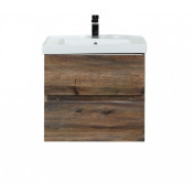 Тумба под раковину Art&Max Techno AM-Techno-600-2C-SO-LW646 дуб бомонд лофт