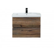 Тумба под раковину Art&Max Techno AM-Techno-700-2C-SO-LW646 дуб бомонд лофт