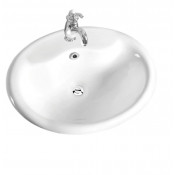 Раковина полувстраиваемая Art&Max AM6300 белая