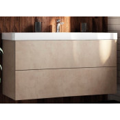 Тумба под раковину Art&Max Verona AM-Verona-Push-1000-2C-SO-St pietra chiaro