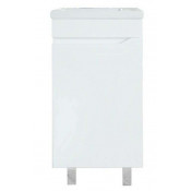 Тумба под раковину АСБ-Мебель Бари 9607 40 напольная белый