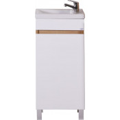 Тумба с раковиной АСБ-Мебель Марко 10734/24545 40 белый/дуб золотой