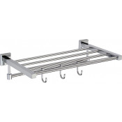 Полка для полотенец Savol S-409544 хром