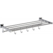 Полка для полотенец Savol S-609544 хром