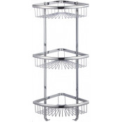 Полка-решетка угловая Savol S-5854-3 тройная