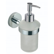 Дозатор для мыла Savol S-008731 хром/белый