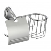 Держатель для туалетной бумаги и освежителя Savol S-L03151 хром
