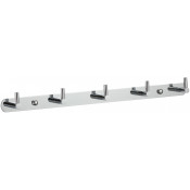 Планка с крючками Savol S-007215 хром