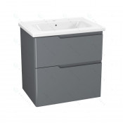 Тумба под умывальник OWL 1975 Hella stor 65 OW24.11.01 серый лак