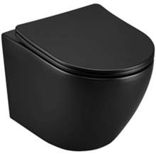 Унитаз подвесной OS OS - 203-B1 черный матовый