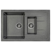 Мойка для кухни Gerhans C10-24 76.5x49 графит