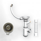 Сифон для кухонной мойки Санпласт Grand 0311-11-24 3 1/2"