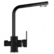 Смеситель для кухни Wisent W4054-3-25 оникс