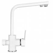 Смеситель для кухни Wisent W4054-3-18 белый