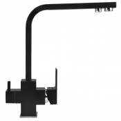 Смеситель для кухни Wisent W4333-3-25 оникс