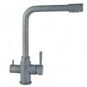 Смеситель для кухни Wisent W4355-3-24 графит