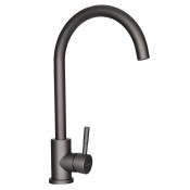 Смеситель для кухни Wisent W4998-3U PVD графит