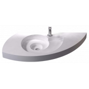 Раковина накладная NSBath NSS-1153 basisG белый