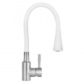 Смеситель для кухни Wisent WG74199-3 белый/хром