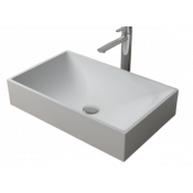 Раковина накладная NSBath NST-58361M белый матовый