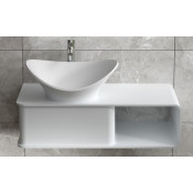 Раковина накладная NSBath NST-58430G белый