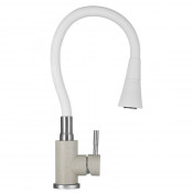 Смеситель для кухни Wisent W74199-20C-3 бежевый/белый