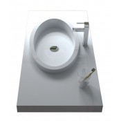 Раковина подвесная NSBath NSS-1052M белый матовый