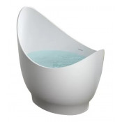 Ванна из искусственного камня NSBath NSB-12091G белый