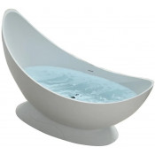 Ванна из искусственного камня NSBath NSB-16700G белый