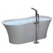 Ванна из искусственного камня NSBath NSB-16710M белый матовый