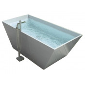 Ванна из искусственного камня NSBath NSB-16750M белый матовый