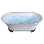 Ванна из искусственного камня NSBath NSB-16752BLG белый