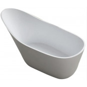 Ванна из искусственного камня NSBath NSB-17703G белый