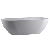 Ванна из искусственного камня NSBath NSB-17708M белый матовый