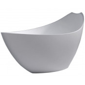 Ванна из искусственного камня NSBath NSB-17801M белый матовый