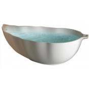 Ванна из искусственного камня NSBath NSB-17850G белый