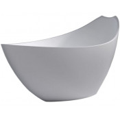 Ванна из искусственного камня NSBath NSB-18800G белый