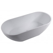 Ванна из искусственного камня NSBath NSB-18806M белый матовый