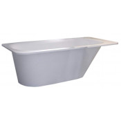 Ванна из искусственного камня NSBath NSB-18930M белый матовый