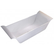 Ванна из искусственного камня NSBath NSB-19780M белый матовый