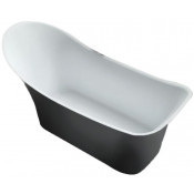 Ванна из искусственного камня NSBath NSB-19860BLG белый