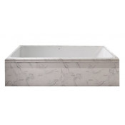 Ванна из искусственного камня NSBath NSB-23470M белый матовый