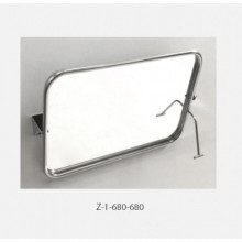 Зеркало для инвалидов поворотное травмобезопасное (проклеено укрепляющей пленкой) Z-1-680-680