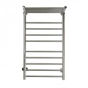 Полотенцесушитель электрический Domoterm DMT Аврора 109-Т5 П10 50x90 EK L левый хром