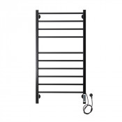 Полотенцесушитель электрический Domoterm DMT Куба П10 500x1000 ЧРН EK R правый черный