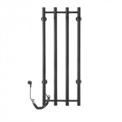 Полотенцесушитель электрический Domoterm Танго DMT 109-V4 36x92 ЧРН EKL левый черный