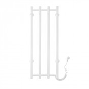 Полотенцесушитель электрический Domoterm Танго DMT 109-V4 36x92 БЕЛ EKR правый белый